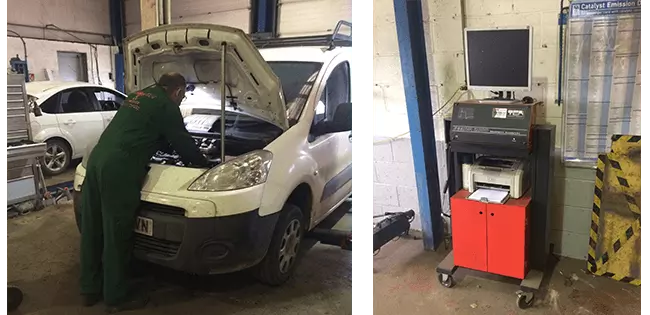 workshop bay of spalding mot centre